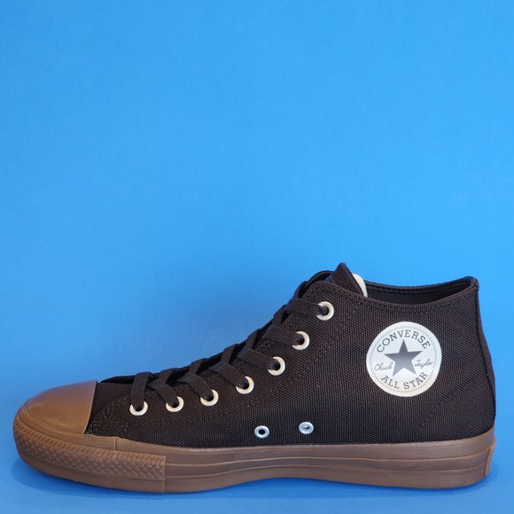 Converse CONS CTAS Pro Mid Velvet Brown Unisex Skate Sneakers A03224C NWT - Picture 3 of 6